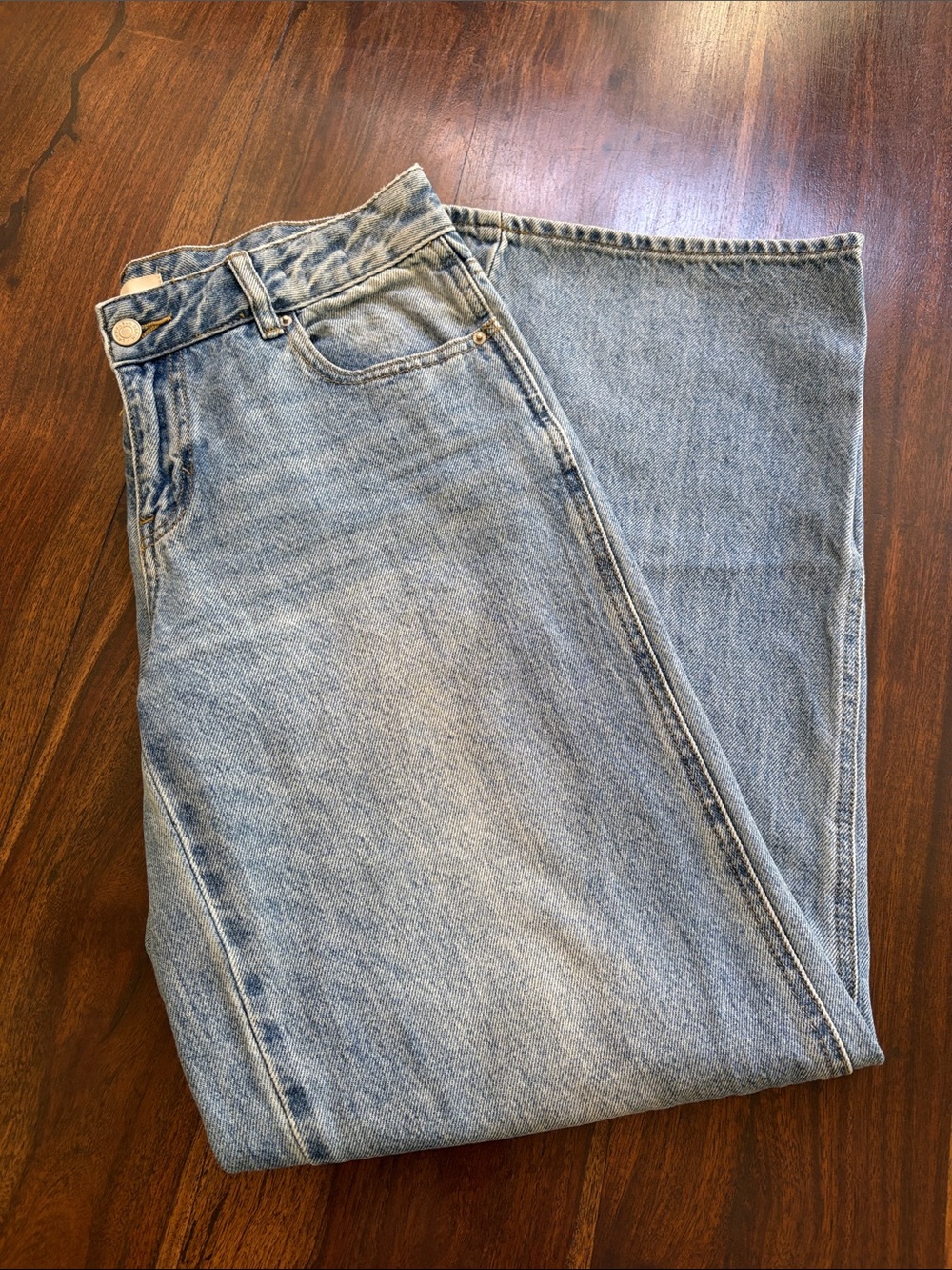 Sz 27 Pacsun High Rise Baggy Classic Light Women’s Blue Jeans